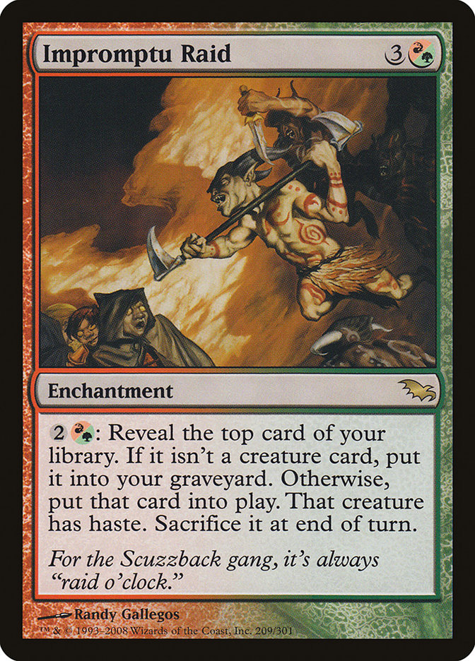 Impromptu Raid [Shadowmoor] | Gamer Loot