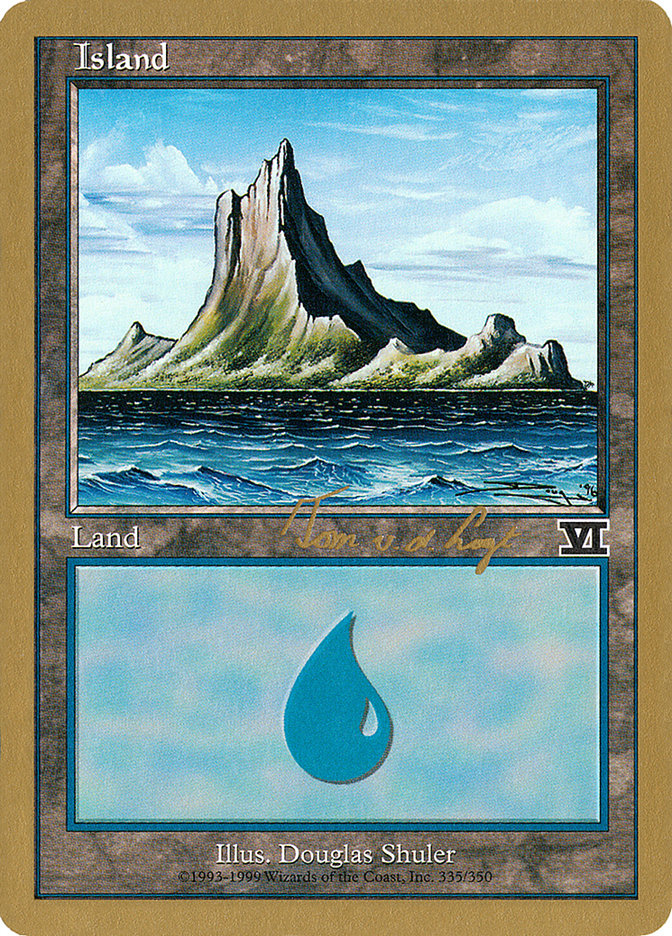 Island (tvdl335) (Tom van de Logt) [World Championship Decks 2000] | Gamer Loot