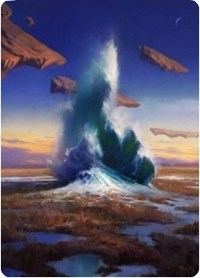 Flooded Strand Art Card [Zendikar Rising Art Series] | Gamer Loot