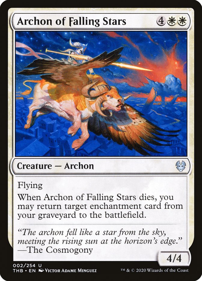 Archon of Falling Stars [Theros Beyond Death] | Gamer Loot