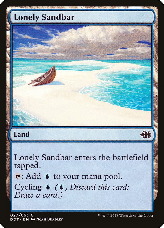 Lonely Sandbar [Duel Decks: Merfolk vs. Goblins] | Gamer Loot