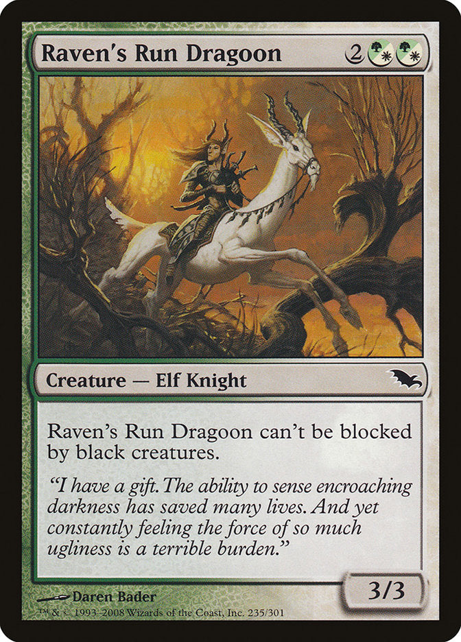 Raven's Run Dragoon [Shadowmoor] | Gamer Loot