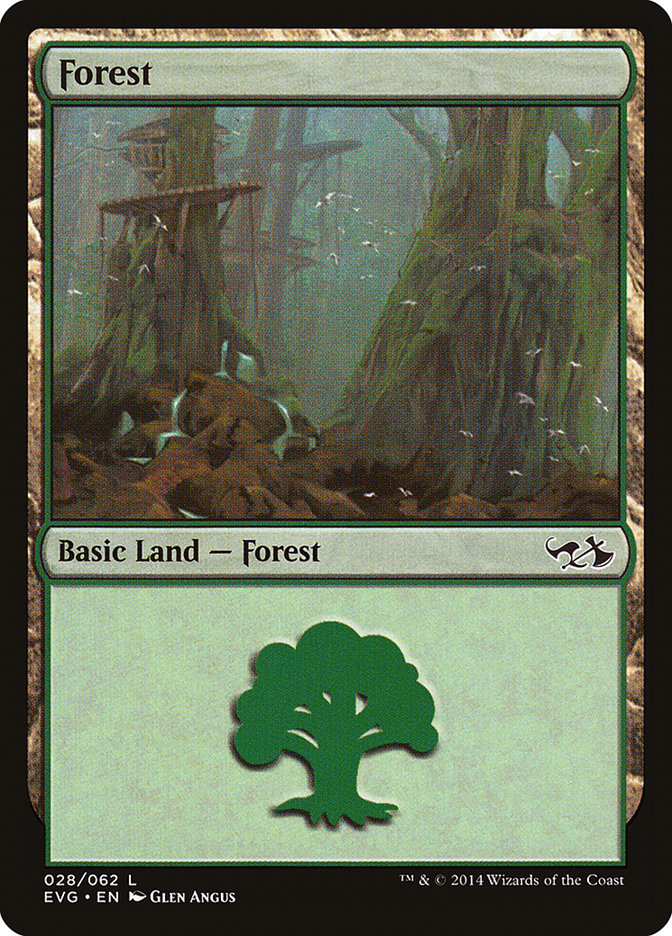 Forest (28) (Elves vs. Goblins) [Duel Decks Anthology] | Gamer Loot