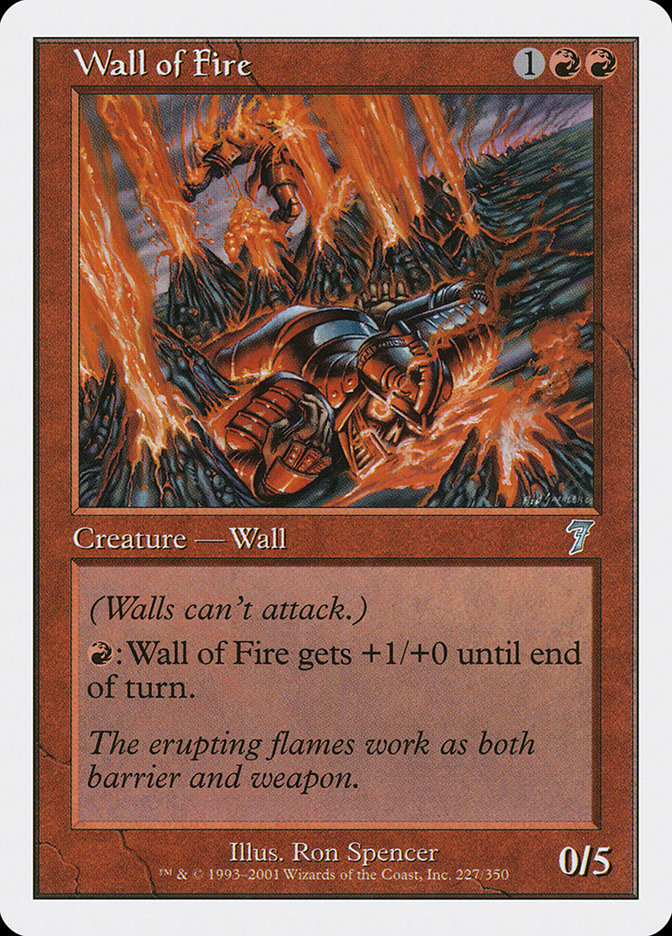 Wall of Fire [Seventh Edition] | Gamer Loot