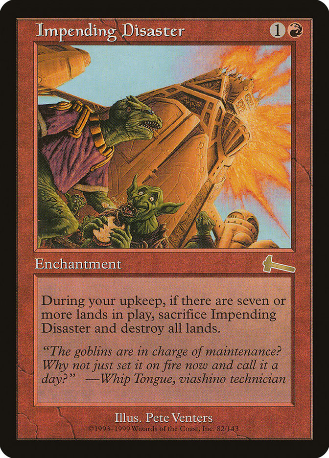 Impending Disaster [Urza's Legacy] | Gamer Loot