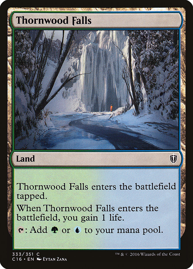 Thornwood Falls [Commander 2016] | Gamer Loot