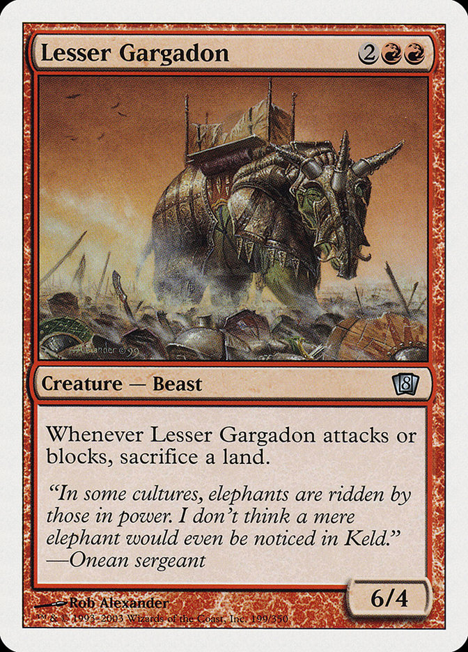 Lesser Gargadon [Eighth Edition] | Gamer Loot