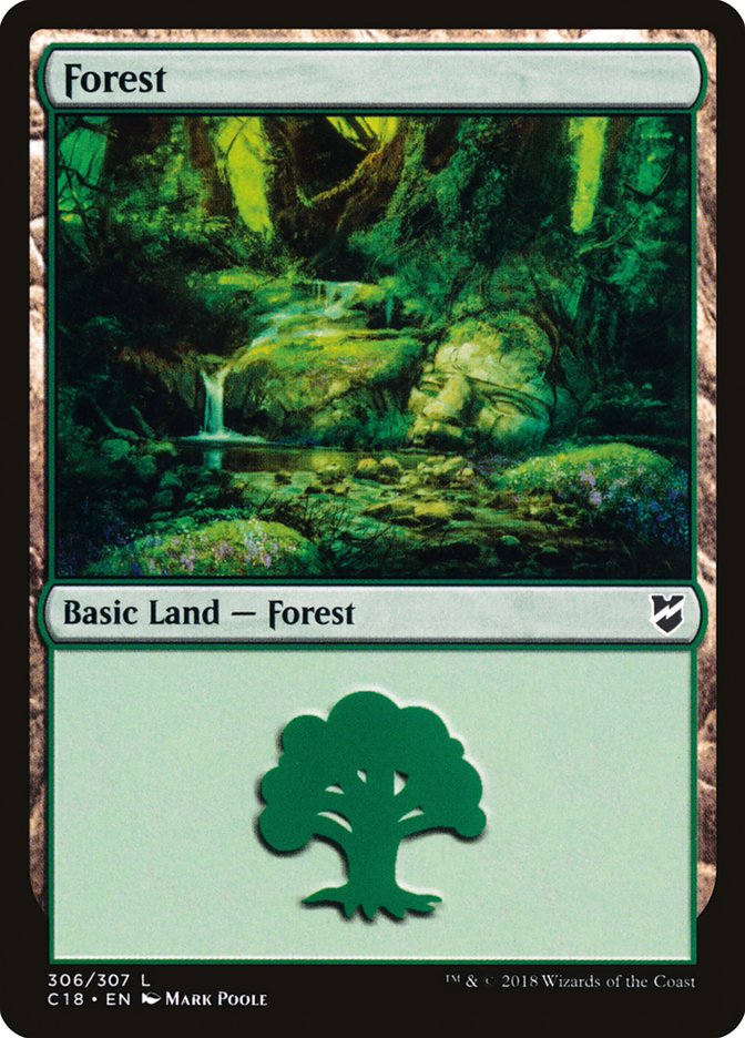 Forest (306) [Commander 2018] | Gamer Loot