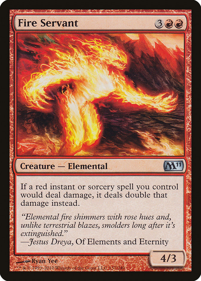 Fire Servant [Magic 2011] | Gamer Loot