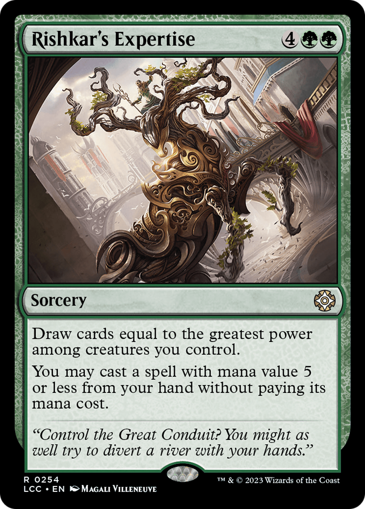 Rishkar's Expertise [The Lost Caverns of Ixalan Commander] | Gamer Loot