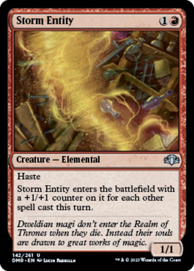 Storm Entity [Dominaria Remastered] | Gamer Loot