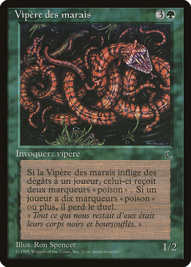 Marsh Viper (French) - "Vipere des marais" [Renaissance] | Gamer Loot