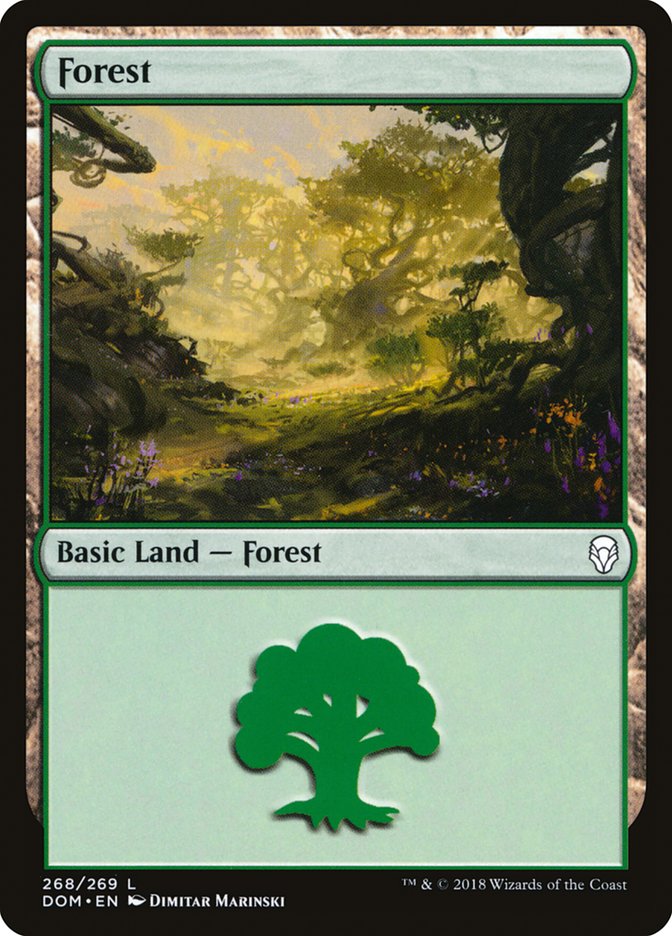 Forest (268) [Dominaria] | Gamer Loot