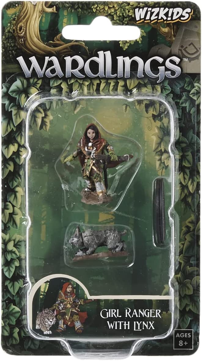 Wardlings: Girl Ranger with Lynx | Gamer Loot