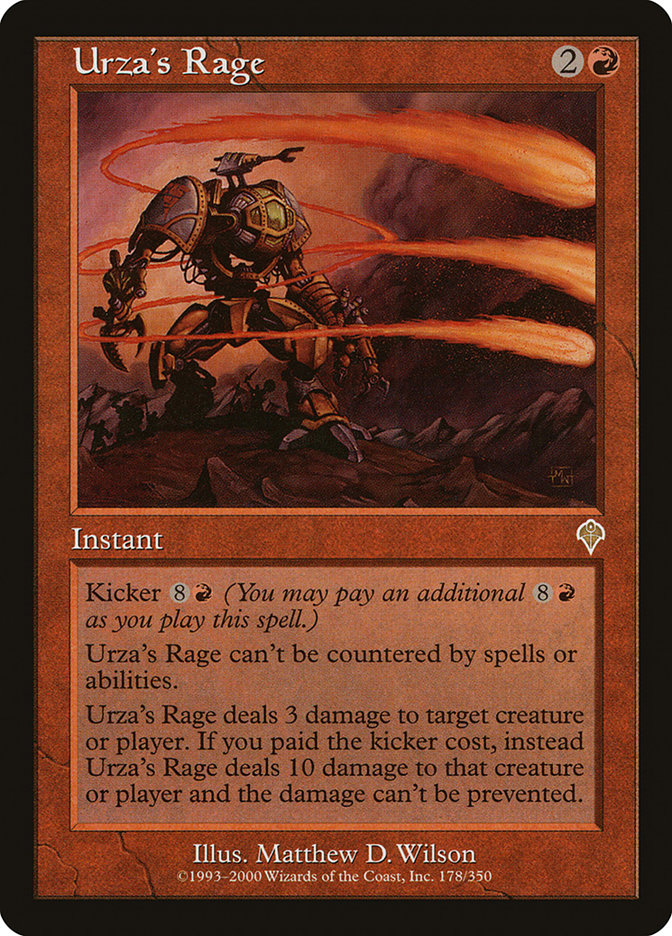 Urza's Rage [Invasion] | Gamer Loot