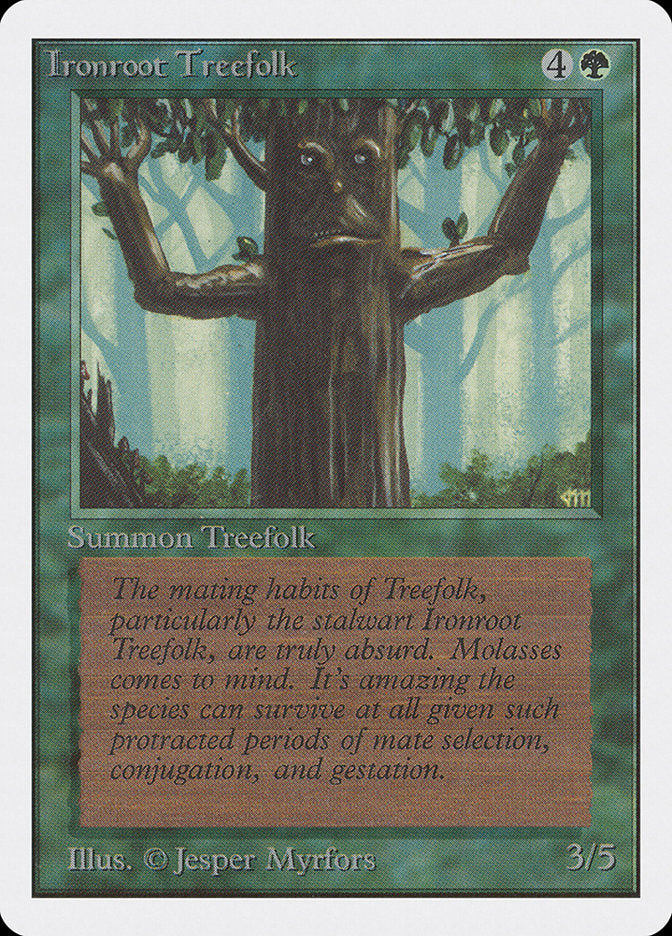 Ironroot Treefolk [Unlimited Edition] | Gamer Loot