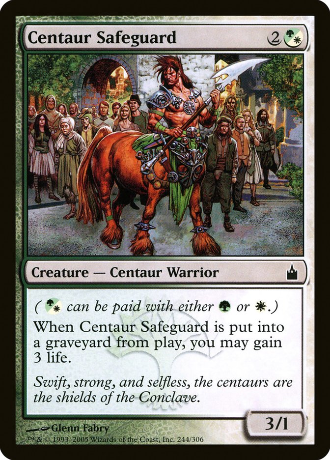 Centaur Safeguard [Ravnica: City of Guilds] | Gamer Loot