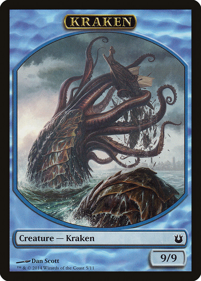 Kraken [Born of the Gods Tokens] | Gamer Loot