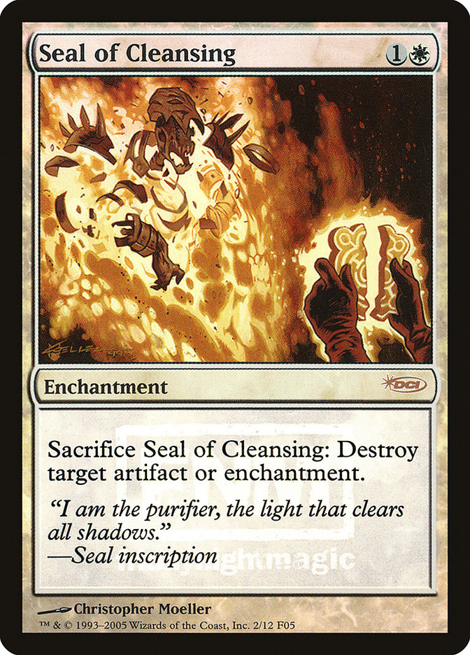 Seal of Cleansing [Friday Night Magic 2005] | Gamer Loot