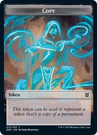 Copy // Illusion Double-sided Token [Zendikar Rising Tokens] | Gamer Loot