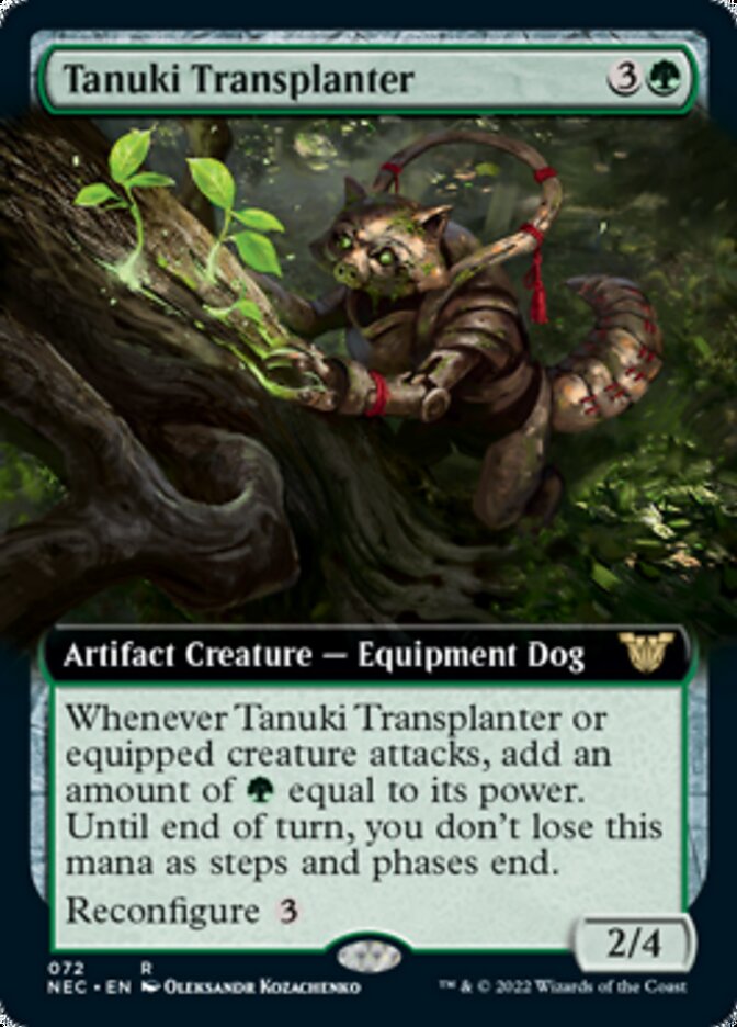 Tanuki Transplanter (Extended) [Kamigawa: Neon Dynasty Commander] | Gamer Loot