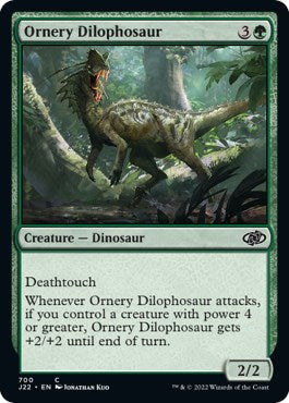 Ornery Dilophosaur [Jumpstart 2022] | Gamer Loot