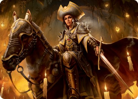 Seasoned Cathar Art Card [Innistrad: Midnight Hunt Art Series] | Gamer Loot