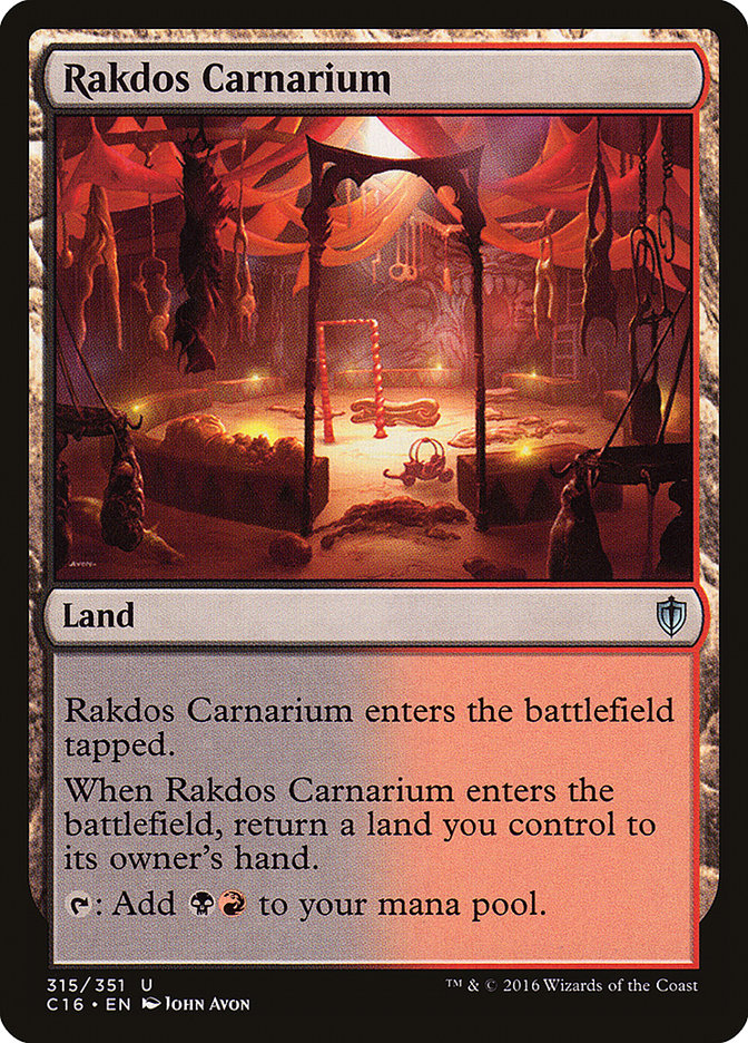 Rakdos Carnarium [Commander 2016] | Gamer Loot