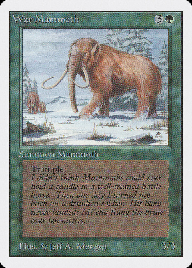 War Mammoth [Unlimited Edition] | Gamer Loot