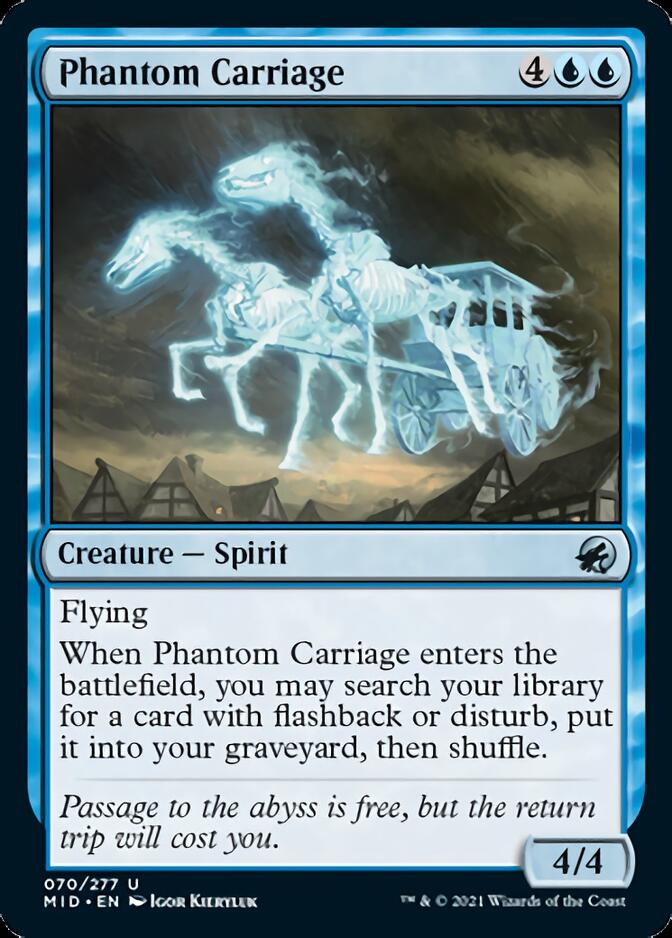 Phantom Carriage [Innistrad: Midnight Hunt] | Gamer Loot