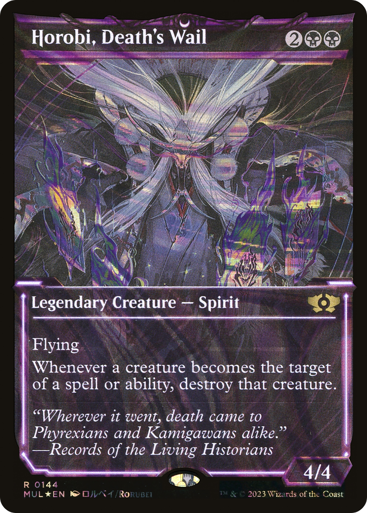 Horobi, Death's Wail (Halo Foil) [Multiverse Legends] | Gamer Loot