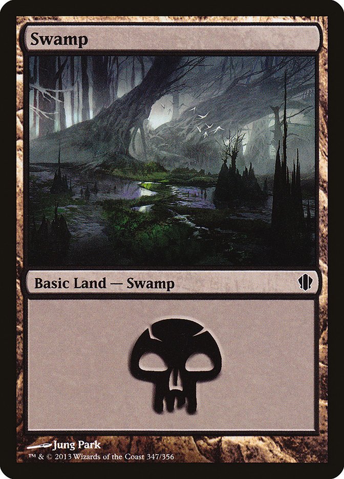 Swamp (347) [Commander 2013] | Gamer Loot