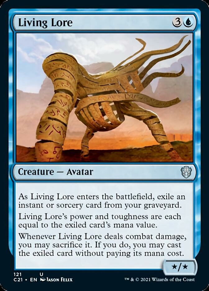 Living Lore [Commander 2021] | Gamer Loot