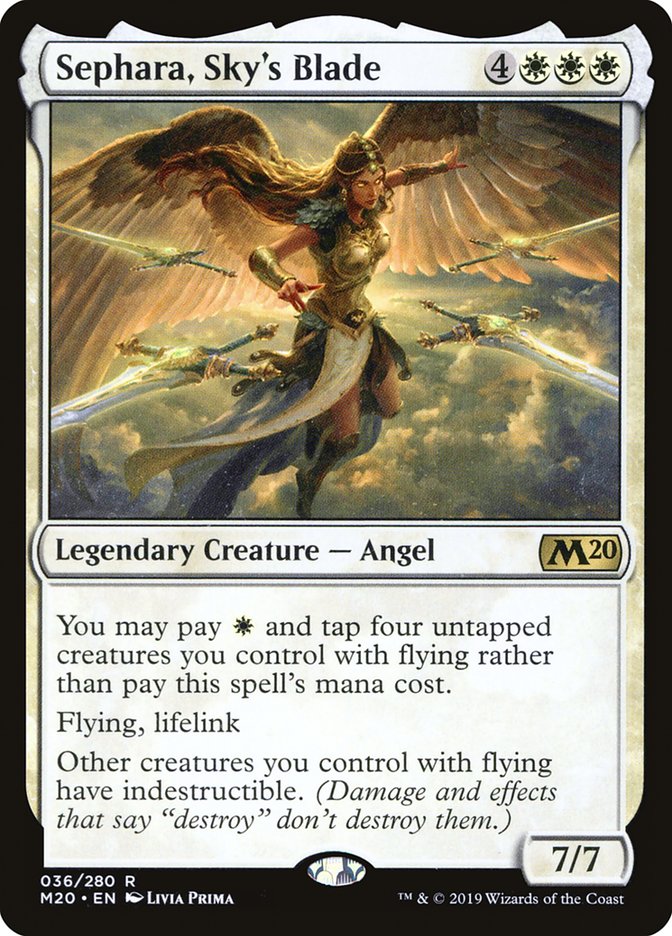 Sephara, Sky's Blade [Core Set 2020] | Gamer Loot