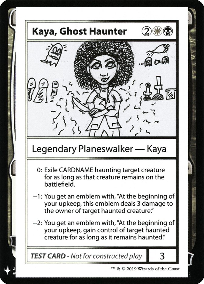 Kaya, Ghost Haunter [Mystery Booster Playtest Cards] | Gamer Loot