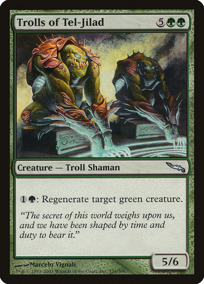 Trolls of Tel-Jilad [Mirrodin] | Gamer Loot