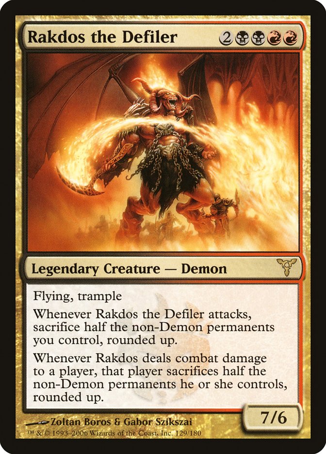 Rakdos the Defiler [Dissension] | Gamer Loot