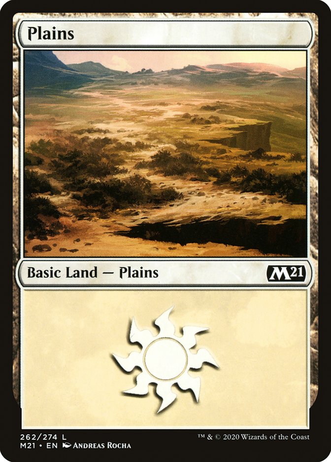 Plains (262) [Core Set 2021] | Gamer Loot