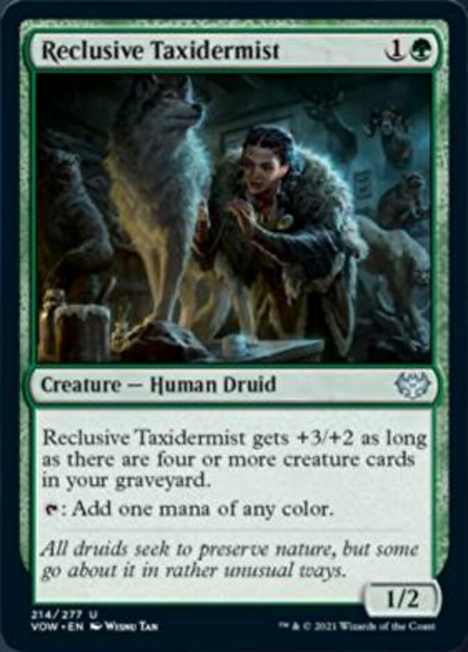 Reclusive Taxidermist [Innistrad: Crimson Vow] | Gamer Loot