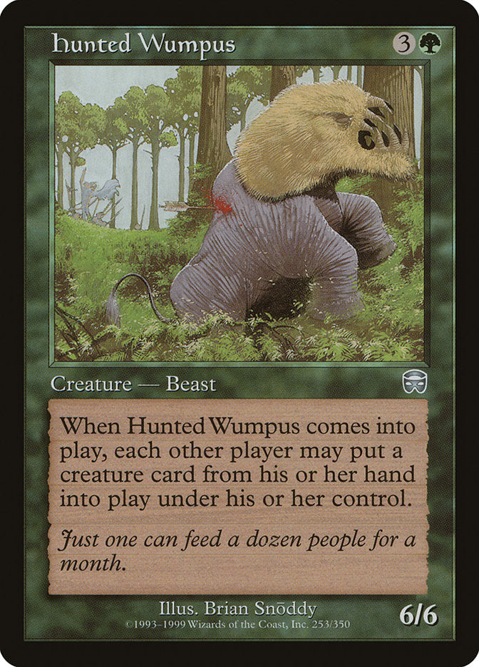 Hunted Wumpus [Mercadian Masques] | Gamer Loot