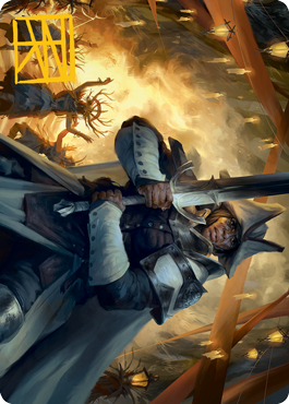 Ritual Guardian Art Card (Gold-Stamped Signature) [Innistrad: Midnight Hunt Art Series] | Gamer Loot