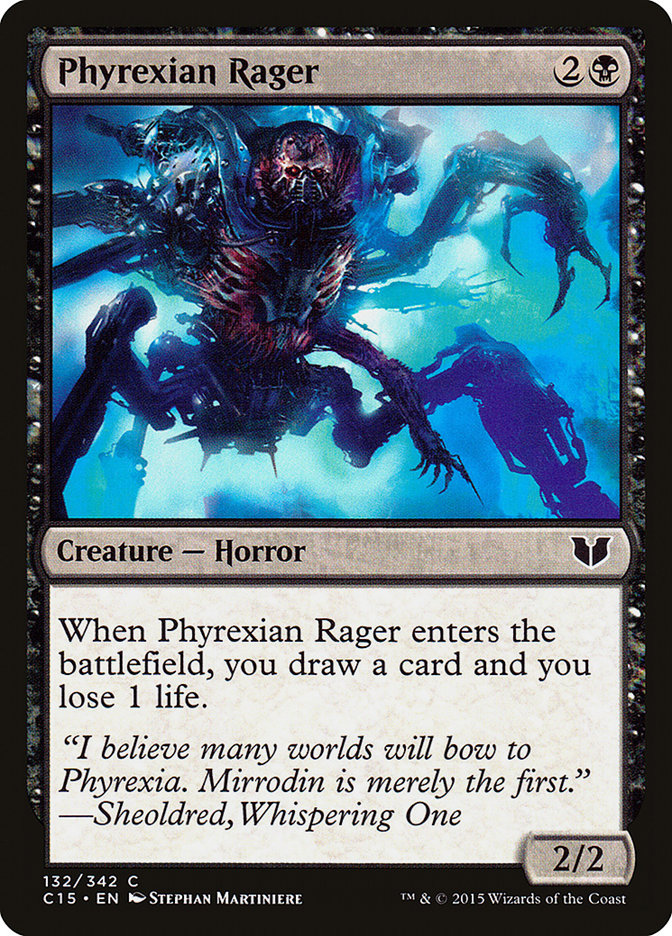 Phyrexian Rager [Commander 2015] | Gamer Loot