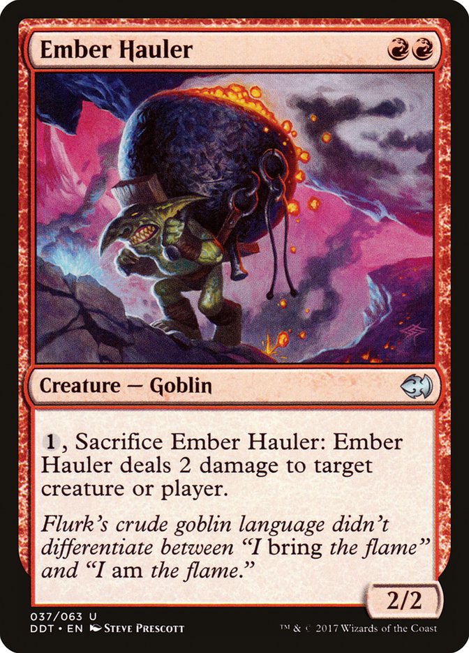 Ember Hauler [Duel Decks: Merfolk vs. Goblins] | Gamer Loot