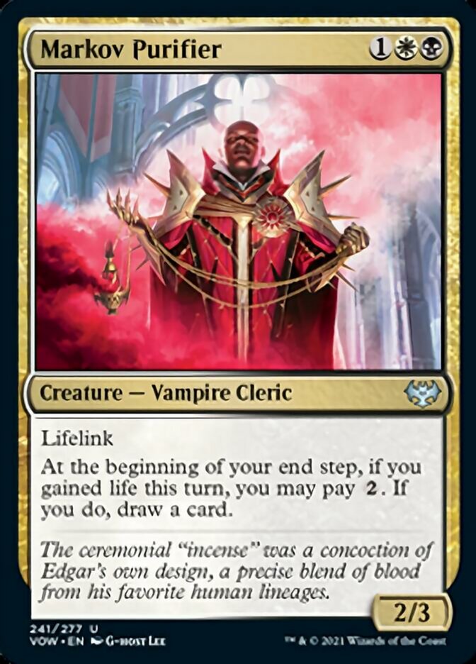 Markov Purifier [Innistrad: Crimson Vow] | Gamer Loot