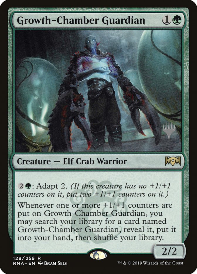 Growth-Chamber Guardian (Promo Pack) [Ravnica Allegiance Promos] | Gamer Loot