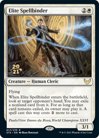 Elite Spellbinder [Strixhaven: School of Mages Prerelease Promos] | Gamer Loot