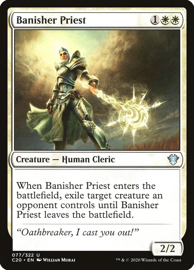 Banisher Priest [Commander 2020] | Gamer Loot