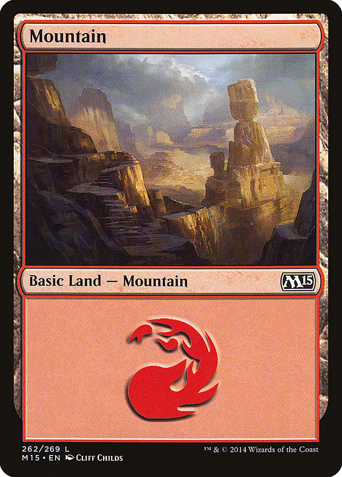 Mountain (262) [Magic 2015] | Gamer Loot