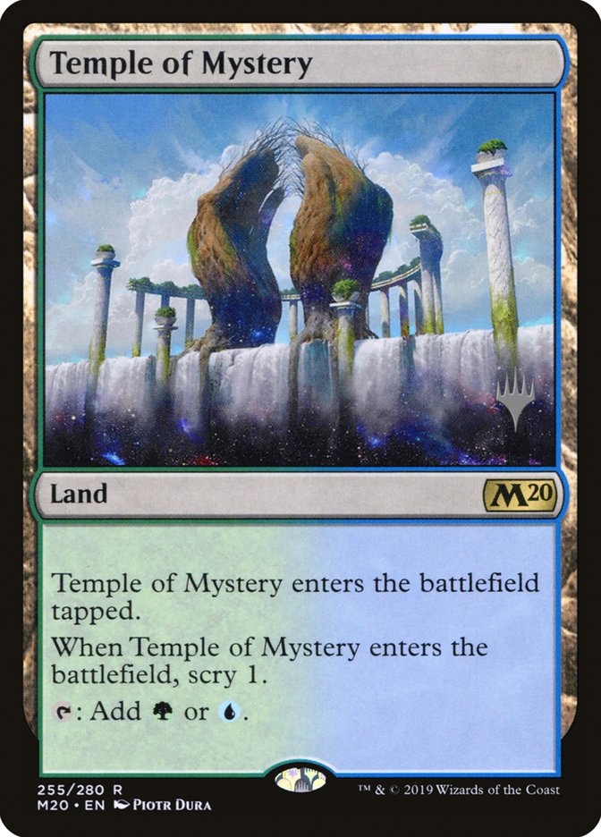 Temple of Mystery (Promo Pack) [Core Set 2020 Promos] | Gamer Loot