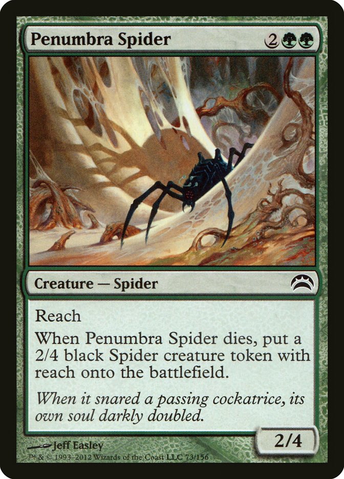 Penumbra Spider [Planechase 2012] | Gamer Loot